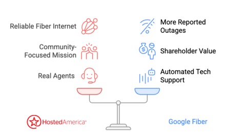 Google fiber vs HA